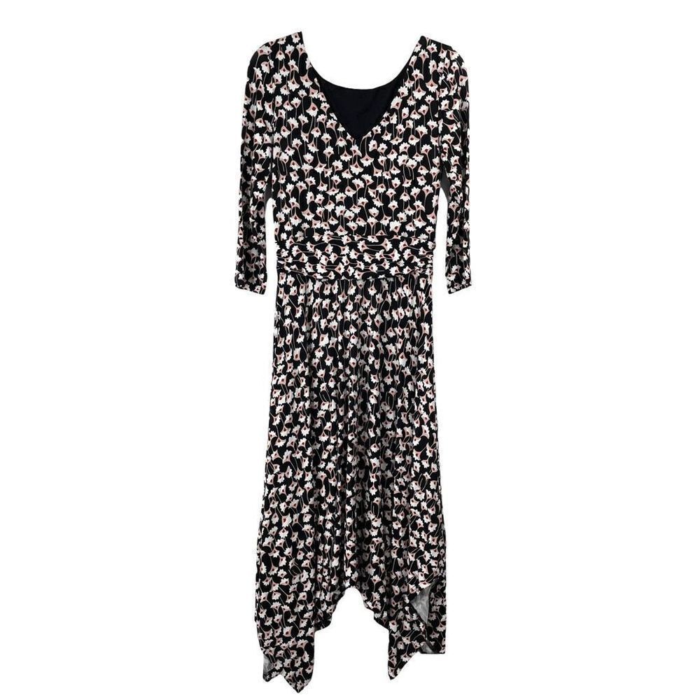 Boden Maisie Jersey floral Dress Size 6P Petite J0331 crocus lily print - Picture 8 of 9